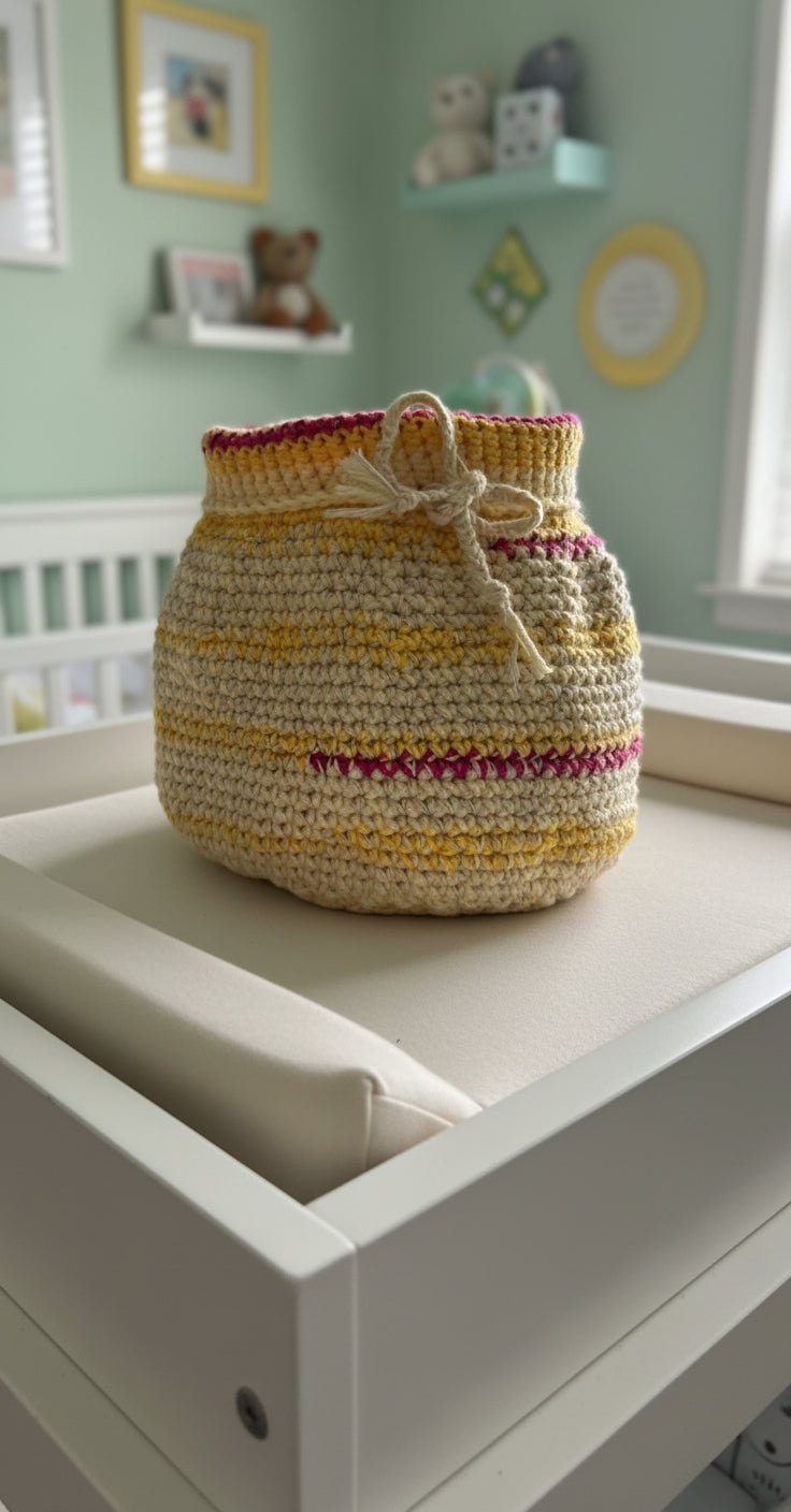 SunnyBloom Basket