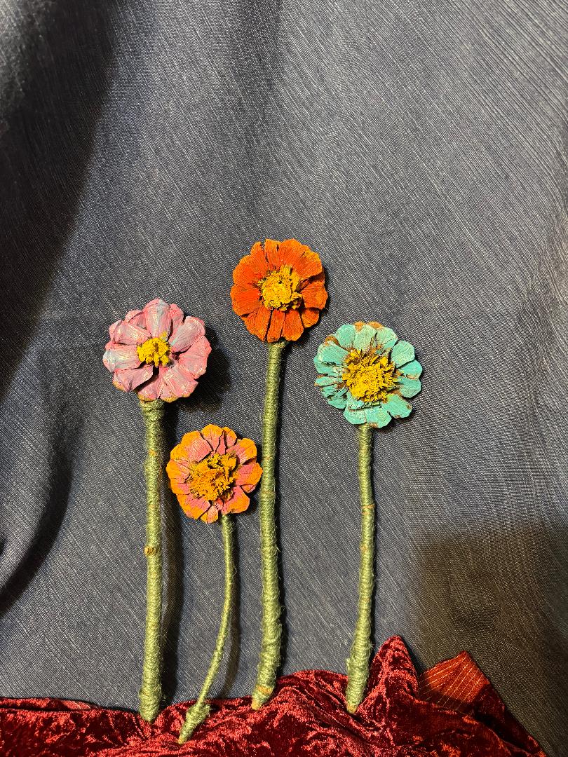 Wooden Flowers