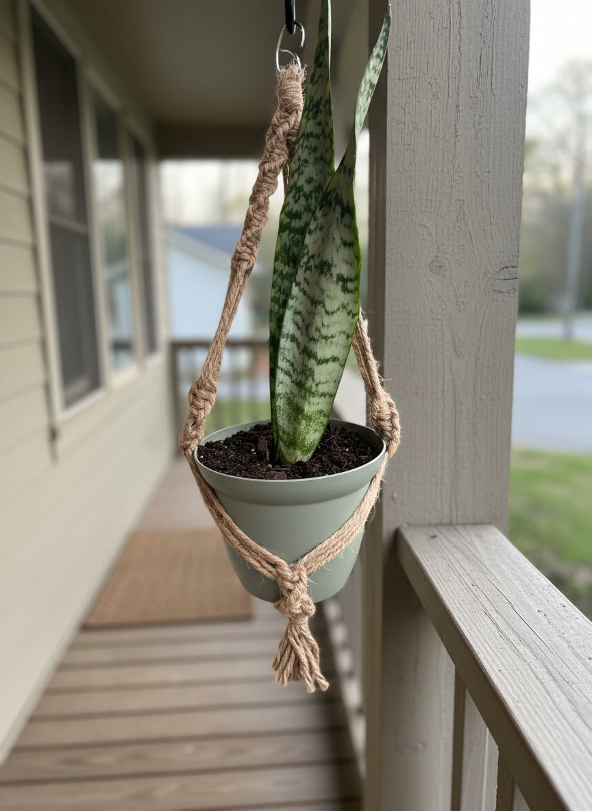 Rustic Harmony Plant Hanger