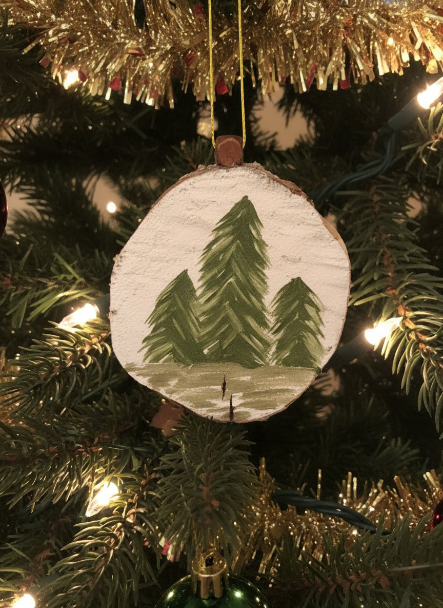 Winter Pines Keepsake Ornament
