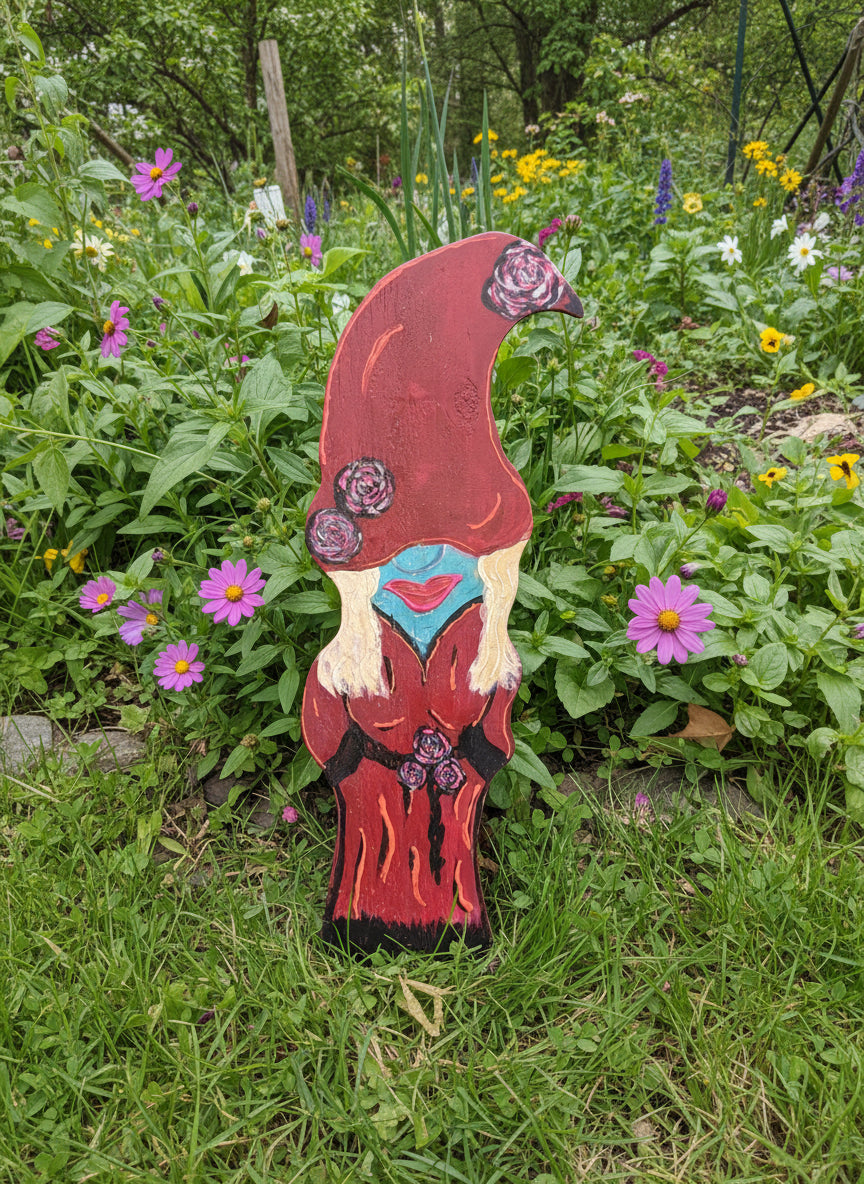 Whimsy Rosie Gnome