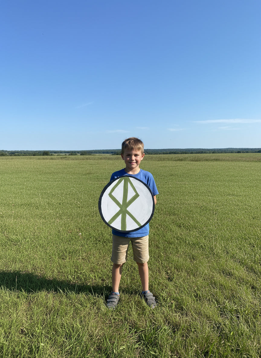 Rustic Rune Shield