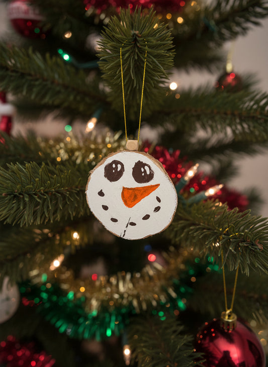 Snowflake Smile Ornament
