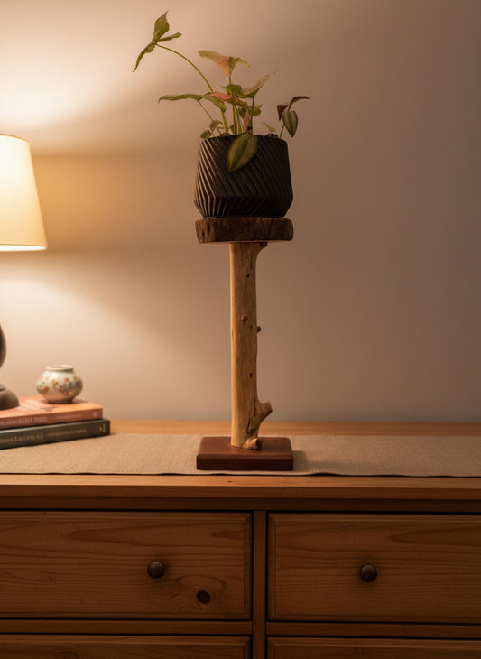 Rustic Cedar Plant Stand