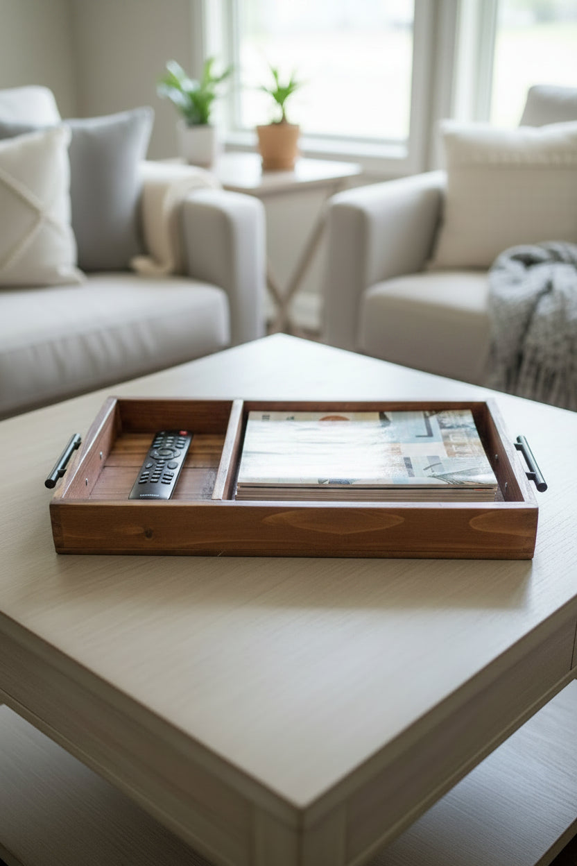 Handcrafted Wood Tray