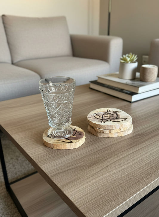 Ocean Drift Sea Turtle Coasters